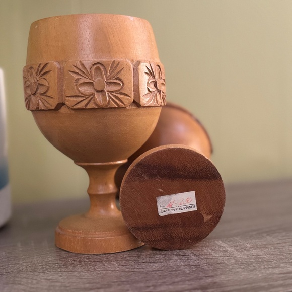 Pair of Vintage Mid-Century Modern Tiki Bar Drinkware/Decor - Picture 4 of 10